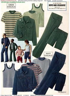 1975 Sears Spring Summer Catalog, Page 337 - Catalogs & Wishbooks Sears Catalog, Vintage Ads, 1970s, 1960s, Vintage Fashion, Spring Summer, Quick Saves