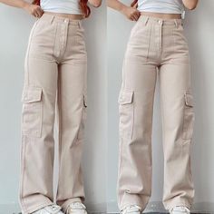 This is an Asian size, smaller than the regular size, it is recommended to buy a size larger. Package include:  1pc women pants Specification: 100% Brand New and High Quatity Product Category: women pants Material: cotton blend Size: S-3XL Color: 8 colors For the seasons: Spring,Summer,Fall Occasion: Club,Party,Cocktail,Casual   Tips: 1.Due to the different light and the angle of shooting, the color of the items may be slightly different from the pictures. And please refer to the real thing. Make sure you don't mind before you bid. 2. Please allow 1-2cm differences due to manual measurement. Thanks     Buy more, get more discount Welcome wholesale as any time. Terms and Conditions Contact Us If you have any questions about your order or dissatisfied with the product,Contact us .Please beli Cute Pants Women, Cute Pants For Women, Cute Pants For School, Pants For Short Women, Style Cargo Pants Women, Pants For Winter, Clothes Trousers, Streetwear Trousers, Cargo Pants For Women