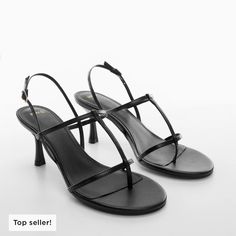 Mango Goatskin Leather Strappy Sandals With 1.18 Inch Heel Nwt Size 37 / 6.5 Composition, Origin And Care Guidelines Shoeupper: 100% Goat Leather. Lining: 100% Goat Leather. Insole: 90% Polyester. 10% Polyurethane. Sole: 100% Rubber. Fixing Sole: 100% Glued. Sleek Synthetic Toe Post Sandals, Chic Synthetic T-strap Sandals With Open Heel, Chic Synthetic T-strap Sandals, Formal T-strap Sandals With Round Toe, Elegant Synthetic Toe Post Sandals, Elegant Toe Post Synthetic Sandals, Sleek Sandals With Single Toe Strap And Reinforced Heel, Sleek Sandals With Reinforced Heel And Single Toe Strap, Formal Toe Post Synthetic Sandals