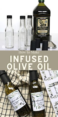 how to make infused olive oil