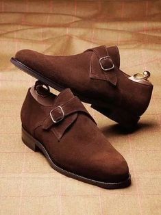 Shoes Size: US 11 Mens Monk Strap Shoes, Estilo Hipster, Leather Shoes For Men, Men Footwear, Monk Strap Shoes, Handmade Leather Shoes, Oxford Shoes Men, Brogue Shoes, Formal Shoes For Men