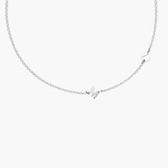 Size Guide  Safety PolicyCare InstructionsThe Mini Initial Choker Necklace in Sterling Silver is any airy choker piece with its sleek chain and initial/s of your choosing. This piece is a beauty giving us all the feels! It allows you to be true, and to be YOU! A splendid, personalized gift to give to someone special depicting their unique personality.925 Sterling Silver: Timeless and durable, sterling silver is always a classic choice. As pure silver is too soft to last, 925 silver combines 92.5 Neckline Necklace Guide, Luna Fashion, Safety Policy, Initial Necklace Silver, Initial S, Name Necklace Silver, Gold Lariat Necklace, Silver Oak, Gold Bar Necklace