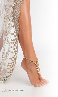 Just CRAZY! You will receive this unique piece of jewelry in a superb quality for such a low price! Don't miss! Absolutely stunning sparkle piece of foot jewelry for your Big Day! These bridal Champagne Pearl and Crystal beaded barefoot sandals are made from high quality glass pearl beads, crystals and seed beads. These are very cozy for your feet and luxurious foot jewelry made with stretch cord, which makes it easy to wear. You may want them for your bridesmaids, for your reception, or to wear Gold Beaded Bohemian Barefoot Sandals, Bohemian Body Jewelry For Wedding, Silver Beaded Anklets For Destination Wedding, Adjustable Gold Body Jewelry For Wedding, Gold Ankle Wrap Barefoot Sandals For Festival, Gold Beaded Anklets For Party, Bohemian Adjustable Anklets For Destination Wedding, Bohemian Gold Toe Ring Barefoot Sandals, Bohemian Toe Ring Jewelry For Destination Wedding