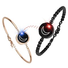 PRICES MAY VARY. 【Long Distance Touch Bracelets】How to express your thoughts to your Long Distance lovers, family, kids, bestie, mother from time to time, express your emotions to your loved ones through INOWL Smart Bluetooth Matching Couples Bracelet, the people around you are closer than ever before, This is a great gift for couples, families, Mother. 【Smart Matching Couples Bracelet】Simply tap your bracelet and your partner's bracelet will flash, No matter how far you are from each other, you Long Distance Bracelets, Long Distance Lovers, Bracelets Couple, Relationship Bracelets, Matching Couple Bracelets, Distance Bracelets, Distance Love, Multiple Bracelets, Long Distance Love