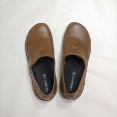 Merrell Women's Shoes Mules Encore Kassie Moc Color: Dark Earth / Brown (Milk Chocolate) 100% Genuine Leather Slip-On, Mules, Clogs, Comfortable, For Nursing, Cna, Etc. Size 6 Brand New, Without A Box. Store Showroom Display Shoes (Open Box, Tried On). Minor Scuffs. Leather Footbed Slip-on Walking Shoes, Comfortable Closed Toe Slip-ons For Walking, Comfortable Round Toe Slip-ons For Walking, Comfortable Brown Everyday Slip-ons, Comfortable Leather Shoes With Ortholite Insole, Casual Slip-on Leather Shoes With Ortholite Insole, Fall Slip-on Walking Shoes With Rubber Sole, Brown Slip-on Walking Shoes For Everyday, Casual Leather Shoes With Ortholite Insole