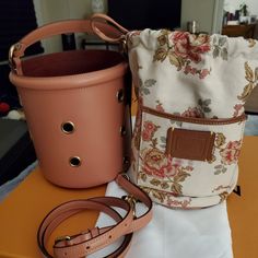 Brand New With Tag From Retail. Super Cute Round Bucket. Has Drawstring Removable Pouch With Front Pocket. Magnet Inside Bag Holds Pouch In Place. Color Is Kind Of A Dusty Pink, Darker Than Peony. Flower Motif On Drawstring Bag. Removable Adjustable Crossbody Strap. Top Carry Handle. Comes With Dust Bag. Designer Coated Canvas Bucket Bag With Handles, Designer Coated Canvas Bucket Bag With Detachable Handle, Designer Bucket Bag With Removable Pouch, Designer Bucket Bag With Detachable Strap For Errands, Designer Coated Canvas Bucket Bag With Detachable Strap, Designer Coated Canvas Bucket Bag With Removable Pouch, Luxury Coach Bucket Bag For Everyday, Designer Coach Bucket Shoulder Bag, Coach Bucket Bag For Errands