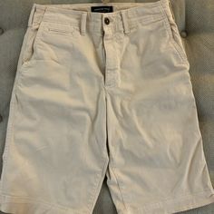 Brand New American Eagle 12 Inch Inseam Khaki Shorts. Lighter Khaki Color. 15 Inches Across The Waist. All Measurements Are Taken Approximately And While Laying Flat. Shorts American Eagle, Khaki Shorts, Khaki Color, Long Length, Mens Shorts, American Eagle Outfitters, American Eagle, Man Shop, Brand New