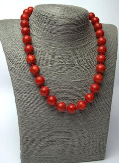 Minimalistic coral necklaceCorals are a wonderful gift for loved ones, which brings happiness, love, health.When you donate corals, you wish happiness from the bottom of your heart.Very elegant red coral Necklace. Necklace details:Length: you can easily choose the length for yourself personallyBead shape: Coral balls 10 mmClosure: HookContact me if you have any questions. I will be happy to answer :)More Coral Necklaces:https://www.etsy.com/shop/SparrowJewelryStore?section_id=28473758Click and f Red Coral Necklaces With Round Beads As Gift, Red Coral Necklace With Round Beads As Gift, Gift Red Coral Gemstone Beads Necklace, Red Coral Gemstone Beads Necklace For Gift, Red Coral Gemstone Beads Necklace As Gift, Red Coral Spiritual Necklaces, Spiritual Red Coral Necklaces, Spiritual Red Coral Necklace, Gift Red Coral Beaded Necklace With Gemstone Beads