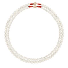 Layer up with two or one at a time, you choose.... 4mm and 6mm pearlized glass beaded necklaces with a button closure and red macrame detailing on the ends Sold as a set of two necklaces Length: Approximately 17"-17.5" Option to lengthen with our extender For care coaching see FAQs🚫 🌊 Elegant Single Strand Round Beads Choker, Elegant Round Beads Choker For Formal Occasions, Elegant Round Beads Choker For Formal Events, Elegant Pearl White Choker With Round Beads, Elegant Round Beads Formal Choker, Formal Adjustable Multi-strand Necklace, Elegant Formal Choker With Round Beads, Formal Multi-strand Pearl Charm Necklace, Formal Multi-strand Necklace With Pearl Charm