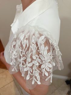 White 3d Leafs Bridal Sleeves Detachable Sleeves Flutter Sleeves, Boho Bride, Embroidered Floral Accessory, Bridal Wedding Dress Sleeves - Etsy Bridal Sleeves, Dress Sleeves, Detachable Sleeves, Bridal Wedding Dress, Floral Accessories, Wedding Dress Sleeves, Boho Bride, Bridal Wedding Dresses, Flutter Sleeves