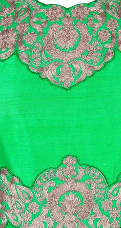 This anarkali features a embroidered bright green coloured ankle length anarkali with dori work on the neck and the waist. It comes along with a white net dupatta with golden and green border and churidaar. Fabric of this anarkali is gorgette White Net Dupatta, Dori Work, Long Anarkali, Light Green Color, Green Border, Net Dupatta, Bright Green, Anarkali, Green Color