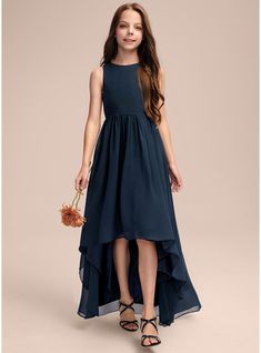 JJ's House Chiffon Scoop Junior Bridesmaid Dresses Fall Spring Summer Winter A-line Back Zip Dark Navy No Asymmetrical Blue Sleeveless Junior Bridesmaid Dress. #JJ's House #Chiffon #Scoop #JuniorBridesmaidDresses #Fall #Spring #Summer #Winter #Aline #BackZip #DarkNavy #No #Asymmetrical #Blue #Sleeveless #JuniorBridesmaidDress Morgan Dress, Ball Gowns Princess, Junior Bridesmaid Dress, Dresses Chiffon, Bridesmaid Dresses Online, Junior Bridesmaid Dresses, Chiffon Ruffle, Linnet, Junior Bridesmaid