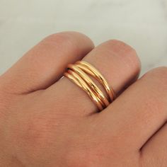 16K gold plated brass ring. Adjustable size. Made in USA Grandma Ring, Chunky Gold Rings, Pearls Bracelet, Brass Rings, Silver Ring Designs, Rings Handmade, Freshwater Pearl Bracelet, Brass Ring, Timeless Accessories