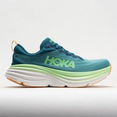 HOKA Bondi 8 Men's Airy Blue/Diva Blue – Holabird Sports Hoka Bondi 8, Shoe Technology, Ocean Mist, Neutral Running Shoes, Spring Training, Blue Ombre, Ride On, Stay Cool, Running Shoe