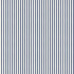 a blue and white striped wallpaper with vertical stripes