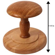 Natural Wooden Table Top Hat Stand by American Hat Makers American Hat Makers, Leather Cowboy Hats, Hat Stand, Wooden Table Top, Hat Stands, Quality Hats, Wooden Table, Wooden Tables, Wood Construction