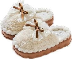 White Fluffy Comfy Slippers, White Winter Home Slippers, Comfortable Fluffy White Slippers, White Fluffy Slippers With Round Toe, Fluffy White Slip-on Slippers, White Cozy Slippers For Home, White Fluffy Indoor Slippers, Cozy White Slippers For Home, Fluffy White Indoor Slippers