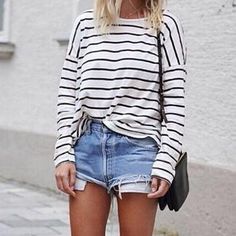 girl+fashion+sex+couple+love+fashion + style+boy+girl+sex+black+ white +blue +red +yellow+ Pink+ Other color+DRESS Stylish Inspiration, High Heeled Boots, Summer Trends Outfits, Perfect Denim, Denim Romper, Denim Cutoffs, 가을 패션, Estilo Boho