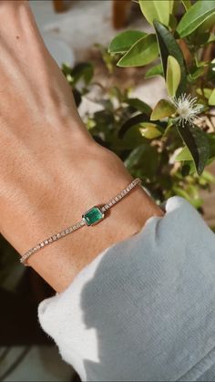 14kt gold emerald cut emerald diamond tennis bracelet– Luna Skye Healing The Heart, Love And Healing, Engagement Necklaces, Double Band Rings, Choker Pendant, Coin Earrings, Bridal Engagement Rings, Diamond Tennis Bracelet, Bridal Bands