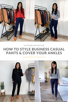 How to Style Business Casual Pants in Winter with Boots to Cover Your Ankles Dress Pants With Boots, Ankle Boots Outfit Work, Pants With Boots, Casual Outfits With Boots, Slacks Outfit, Business Casual Outfits Winter, Winter Business Casual, Style Business Casual, Dress Pants Outfits