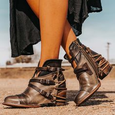 Freebird CRUE - Individually hand crafted from start to finish. Freebird Shoes, Freebird Boots, Women's Booties, Handcrafted Boots, Freebird By Steven, Leather Booties, Biker Boot, Me Too Shoes, Leather Boots