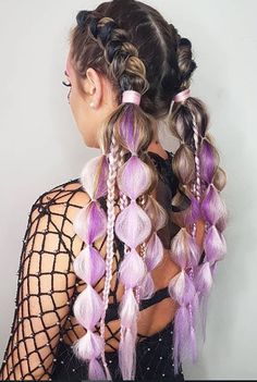 Dutch braided hairstyle, easy braided hairstyle , long braided hairstyle design, summer hairstyle, holiday hairstyle design,#braids #braidedhair#dutchbraid #hairstyle Added Hair Hairstyles Black Braids, Edc Hairstyles Braids, Rave Braids Festival Hair, Edc Hair, Festival Hair Braids, Rave Hairstyles, Rave Braids, Long Braided Hairstyles, Festival Braids