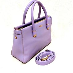 Colorful 5 Pockets Hand Bags . Can Be Also Be Worn On The Shoulder . 4 Colors Available : Green , Purple , White And Black . Measurements Shown On The Pictures . Please Let Me Know If Additional Description Needed . Thanks Purple Satchel Shoulder Bag For Office, Purple Shoulder Bag For Office, Purple Shoulder Bag With Removable Pouch For Office, Classic Purple Bag For Everyday Use, Classic Purple Bags For Everyday Use, Purple Top Handle Shoulder Bag For Office, Elegant Purple Satchel With Adjustable Strap, Classic Purple Satchel For Everyday Use, Chic Purple Shoulder Bag For Office