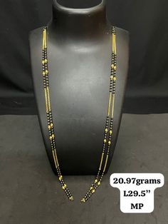 Sizes in terms of height and weight are mentioned in inches and gms in the picture  MP001 Traditional Black Jewelry With Gold Beads, Gold Double Strand Jewelry For Festive Occasions, Gold Beads With Beaded Chain For Festivals, Gold Jewelry With Black Beads For Festivals, Black Temple Jewelry With Gold Beads, Festive Black Necklace With Gold Beads, Festive Double Strand Gold Necklace, Festive Gold Double Strand Necklace, Festive Black Round Beads Jewelry