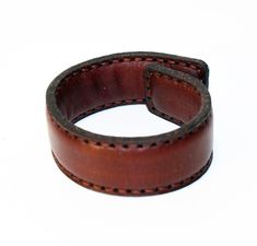 "Handmade Brown Leather Bracelet. Great gift! Very comfortable & easy to wear. Material: Vegetable tanned Leather. Wrist size: 18cm(7\") Bracelet width: 2.5cm Color:Brown If you have some questions please write!" Brown Leather Bracelet, Leather Cuff Bracelet, Bracelet Leather, Leather Cuffs Bracelet, Best Gifts For Men, Wrist Cuffs, Leather Cuffs, Gift For Men, Vegetable Tanned Leather