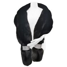 PRODUCT DESCRIPTION: Brand New Holt Renfrew Fox Fur Cape Shrug Stole Condition: Like new Closure: Hooks & Eyes Color: Black Material: Fox fur Garment type: Stole Lining: Silk Satin Made in Canada MEASUREMENTS -Size: One size -Length: 14" -Back across (across shoulder): 18" -Sweep: 63" Fur Shrug, Eyes Color, Fur Cape, Fur Shawl, Fur Stole, Holt Renfrew, Other Outfits, Fox Fur, Dance Outfits