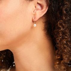 Diamonds Direct, Open Hoop Earrings, Lab Grown Diamonds, Ring Earrings, Fresh Water, Freshwater Pearls, Natural Diamonds, Classic Style, Hoop Earrings