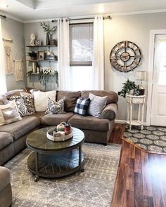 the living room is clean and ready to be used for christmas or new year's eve