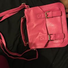 Cross Body Or Pink Messenger Bag From Icing Never Used .. Chic Pink Satchel For School, Chic Pink School Satchel, Casual Pink Satchel With Detachable Strap, Pink Shoulder Bag Satchel, Trendy Pink Satchel As Fashion Accessory, Pink Satchel With Hasp Closure For Everyday Use, Pink Satchel With Hasp Closure, Pink Messenger Bag, Cross Body