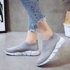 Running Lite – Ultra Seller Sock Sneakers, Nursing Shoes, Womens Sandals Wedges, Knit Sneakers, Casual Flat Shoes, Breathable Sneakers, Mesh Shoes, Casual Flats, Casual Shoes Women