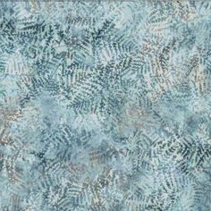 Hoffman Fabrics Bali Batik Fern Bluegrass Fabric Fern Frond, Blue Fern, Hoffman Fabrics, Quilt Stores, Batik Prints, Batik Fabric, Feature Light, Fabric Collection, Beautiful Fabric