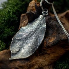 Silver jewelry pendant cherry leaf patina for a gift to a | Etsy Silver Leaf-shaped Nature-inspired Necklace, Silver Leaf-shaped Necklace Gift, Silver Leaf-shaped Necklace For Gift, Silver Leaf-shaped Necklaces For Gift, Handmade Sterling Silver Leaf-shaped Necklace, Handmade Sterling Silver Leaf Necklace, Handmade Silver Leaf Jewelry, Handmade Silver Leaf-shaped Necklace, Silver Leaf-shaped Sterling Silver Necklace