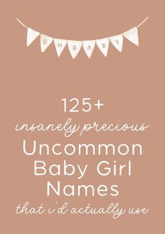 Wanna know the unique names for girls we are seriously crushing on for 2025? This uncommon baby names list is full of the baby girl names that you don't hear every day - whether you love more cute baby names, or slightly unusual baby names, or even majorly uncommon baby names, this full list of cute baby girl names with meanings will give you tons of name inspiration for that sweet little one of yours! Unique Names For Girls, Nature Girl Names, Unusual Girl Names, Country Girl Names, Country Boy Names, Uncommon Girl Names, Cool Baby Girl Names