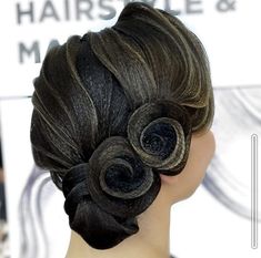 Smooth Ballroom Hair, Dance Hair Piece, Ball Room, Ballroom Competition