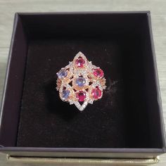 SPECIFICATIONS Style: Classic Size: 6,7,8,9,10 Shape\pattern: Geometric Main Stone: Zircon Item Weight: 0.04 Fine or Fashion: Fine Purple Flower, Flower Ring, Shape Pattern, Style Classic, Pattern Geometric, Shape Patterns, Purple Flowers, 9 And 10, Essence