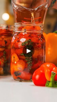 44K views · 492 reactions | Follow @andyseastcoastkitchen_ for more fun and approachable recipes.
•
There’s something magical about taking a few simple ingredients and turning them into jars of vibrant, flavor-packed goodness. Pickled peppers are exactly that kind of magic. They’re bright, tangy, smoky, and super delicious—perfect for adding a pop of flavor to just about anything. Looking for an easy pickled peppers recipe and wondering how to roast red peppers in the first place? It’s surprisingly simple!
•
Comment “Recipe” on the Instagram post for the full recipe sent to you | Andy’s East Coast Kitchen