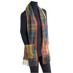 Tartan Wool Skirt, Wool Blanket Scarf, Fleece Pocket Scarf, Scarf Pockets, Fleece Accessories, Pocket Scarf, Tartan Plaid Scarf, Pocket Scarves, Knee High Stockings