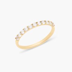 Personalize your style with the Zara Vermeil Birthstone Ring. Choose your custom birthstone set in gorgeous gold, perfect for adding a unique touch to any outfit. Birthstone jewelry has never been so beautifully playful! Available in 14k gold vermeil Band width: 2mm 2mm cubic zirconia stones NOTE ﻿- Birthstone color may slightly vary per the color chart. SKU: BYR1134 Adjustable Classic Birthstone Open Ring, Adjustable Classic Open Birthstone Ring, Classic Cubic Zirconia Birthstone Ring, 14k Gold Stackable Rings With Vs Clarity, Stackable Rings In 14k Gold With Vs Clarity, Vs Clarity 14k Gold Stackable Rings, Gold Plated Birthstone Ring, Gold-plated Birthstone Ring, Classic 14k Gold Stackable Rings With Vs Clarity