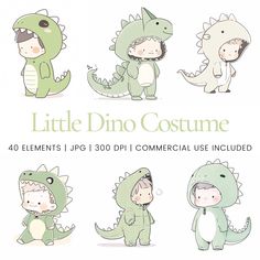 little dino costumes for children and adults