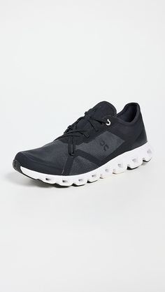 On Cloud X 3 AD Sneakers | Shopbop Carbon Color Lace-up Sneakers With Boost Midsole, Dynamic Lace-up Walking Shoes With Air Cushioning, Athleisure Trail Running Shoes With Ventilation And Lace-up, Sporty Carbon Color Sneakers For Outdoor, Sporty Outdoor Sneakers In Carbon Color, Sporty Carbon Sneakers For Outdoor, Breathable Mesh Lace-up Sneakers For Jogging, Functional Lace-up Training Walking Shoes, Athleisure Breathable Low-top Running Shoes