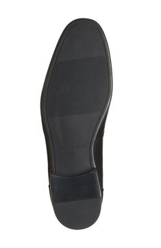 A classic penny slot vamp and moc-stitched toe define this leather loafer with a timeless silhouette. Leather upper and lining/rubber sole Imported Penny Loafers Men, Penny Loafer, Penny Loafers, Leather Loafers, Loafers Men, Nordstrom Rack, Penny, Rubber Sole, Grain