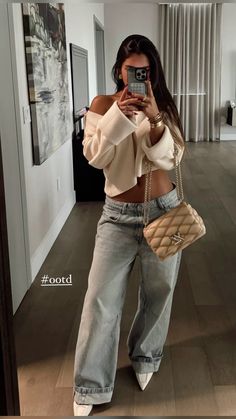 Chicago Outfit, Outfits Con Jeans, Classy Outfits For Women, Looks Street Style, Cute Swag Outfits, Outfit Inspo Fall, Basic Outfits, Looks Style, Winter Fashion Outfits