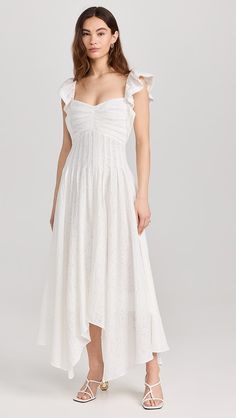 Ramy Brook Bria Dress | Shopbop Brook Linen, Ramy Brook Dress, One Piece Brook Song, Brook And The Bluff, Brooklyn Mcknight Wedding Dress, Fashion Advisor, Ramy Brook, Silky Blouse, Pleated Bodice