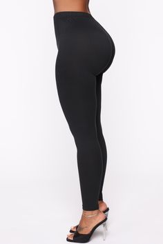 Available In Black , Burgundy , And Grey DTY Fabric Full Stretch Skinny Legging High Rise Elastic Waistband 28 inseam. Based on a size Small 92% Polyester 8% Spandex Imported | My Number One Leggings in Black size Medium by Fashion Nova Seamless Tight Elastane Tights, High Stretch Mid-rise Elastane Leggings, Black Smoothing Elastane Hosiery, Compressive Mid-rise Elastane Tights, High Stretch Elastane Leggings With Elastic Waistband, Seamless Elastane Leggings For Pilates, High-cut Smoothing Leggings, High-cut Smoothing Elastane Leggings, Seamless Compressive Elastane Leggings