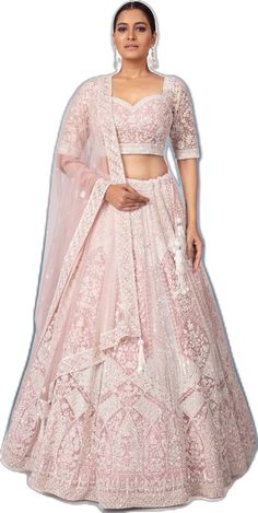 Elegant Diwali Lehenga With Pearl Embroidery, Elegant Lehenga With Pearl Embroidery For Diwali, Elegant Pearl Embroidered Lehenga For Diwali, Pink Hand Embellished Organza Anarkali Set, Elegant Semi-stitched Lehenga With Pearl Embroidery, Pink Hand Embellished Organza Choli, Elegant Designer Lehenga With Pearl Embroidery, Designer Pearl Embroidery Lehenga, Designer Pearl Embroidered Elegant Lehenga