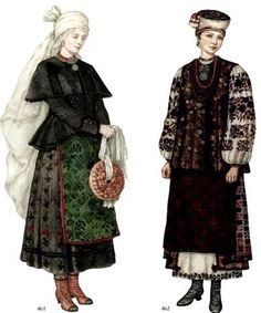 Slavic Clothing, Ukrainian Clothing, National Clothes, Culture Clothing, Folk Dresses, Living History, Folk Costume, Traditional Clothing, Historical Fashion